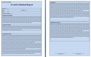 problem report template image