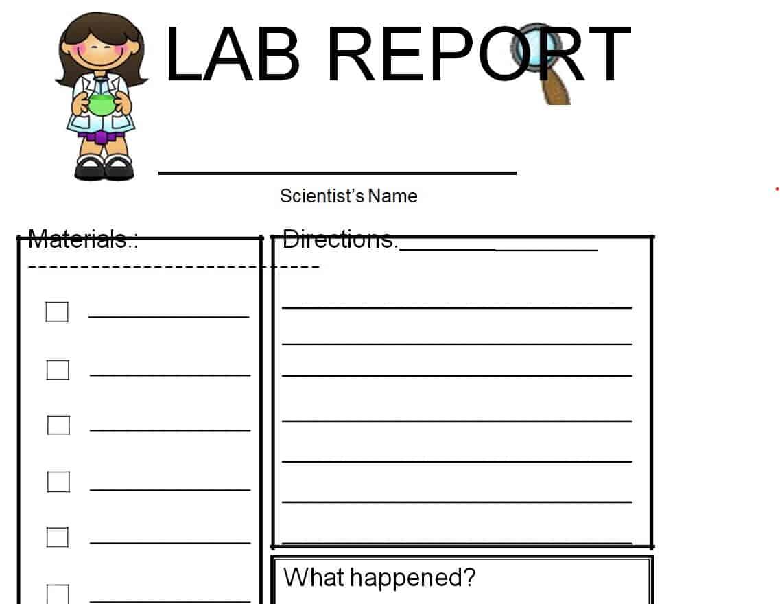 perfect lab report