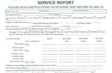 report writing template word free download