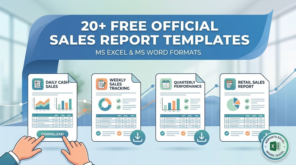 20 Free Sales Report Templates – Writing Effective Sales Reports