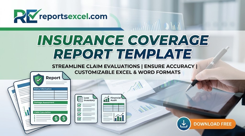 3+ Free Insurance Report Templates